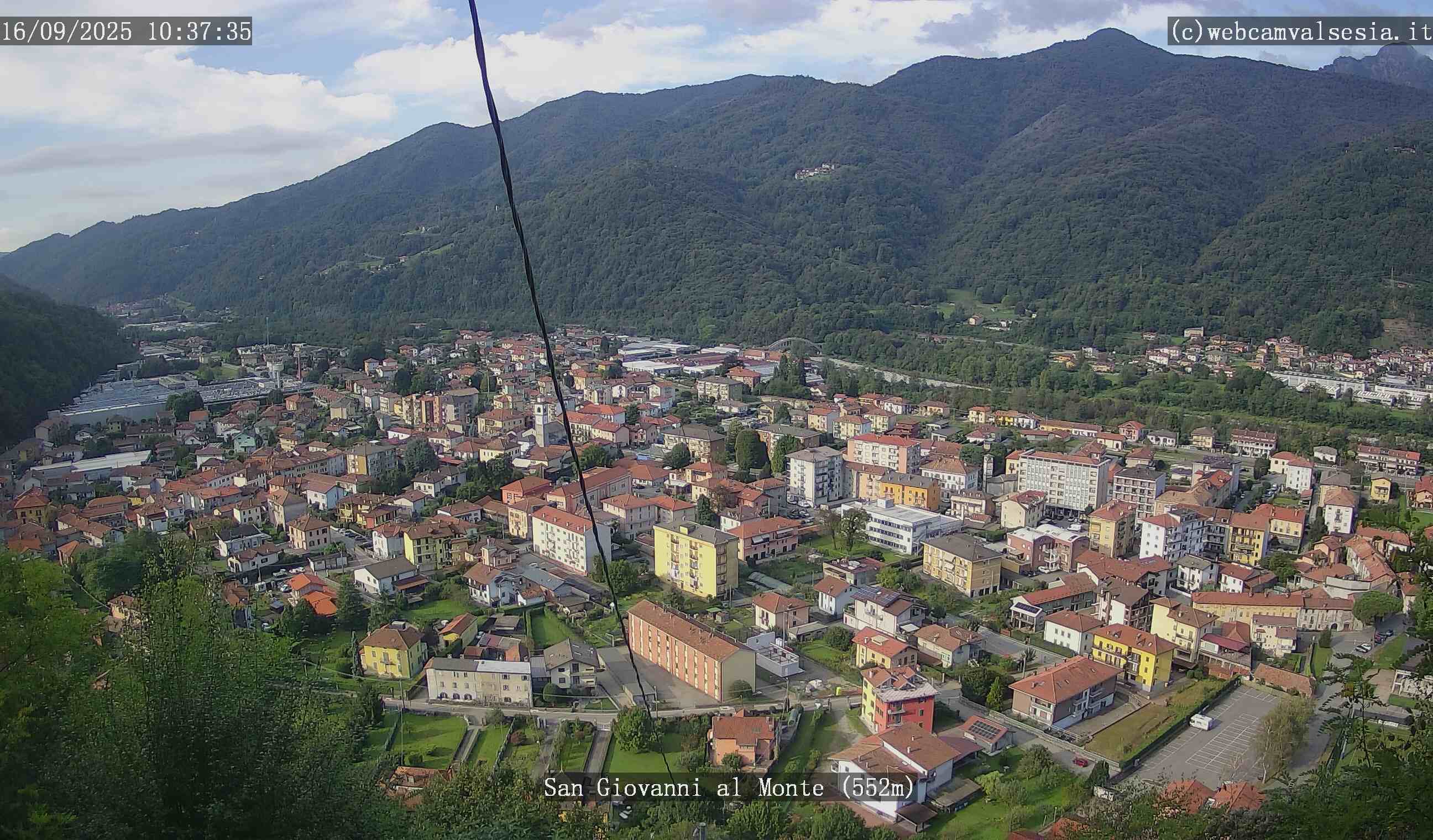 immagine della webcam nei dintorni di Boccioleto: webcam Quarona