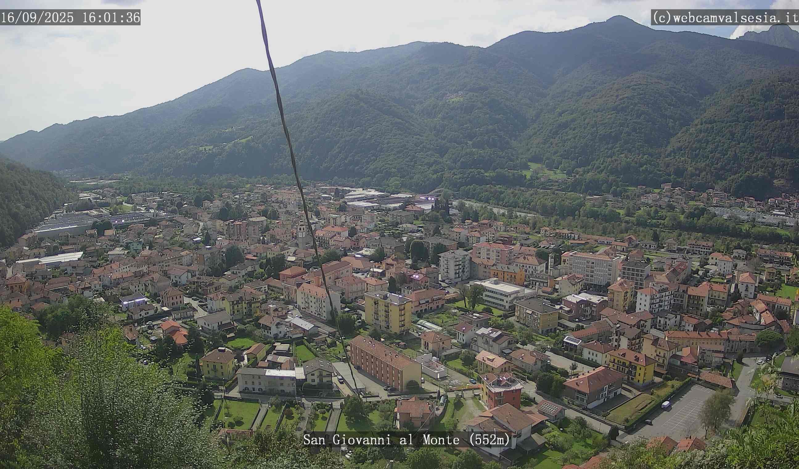 immagine della webcam nei dintorni di Scopello: webcam Quarona
