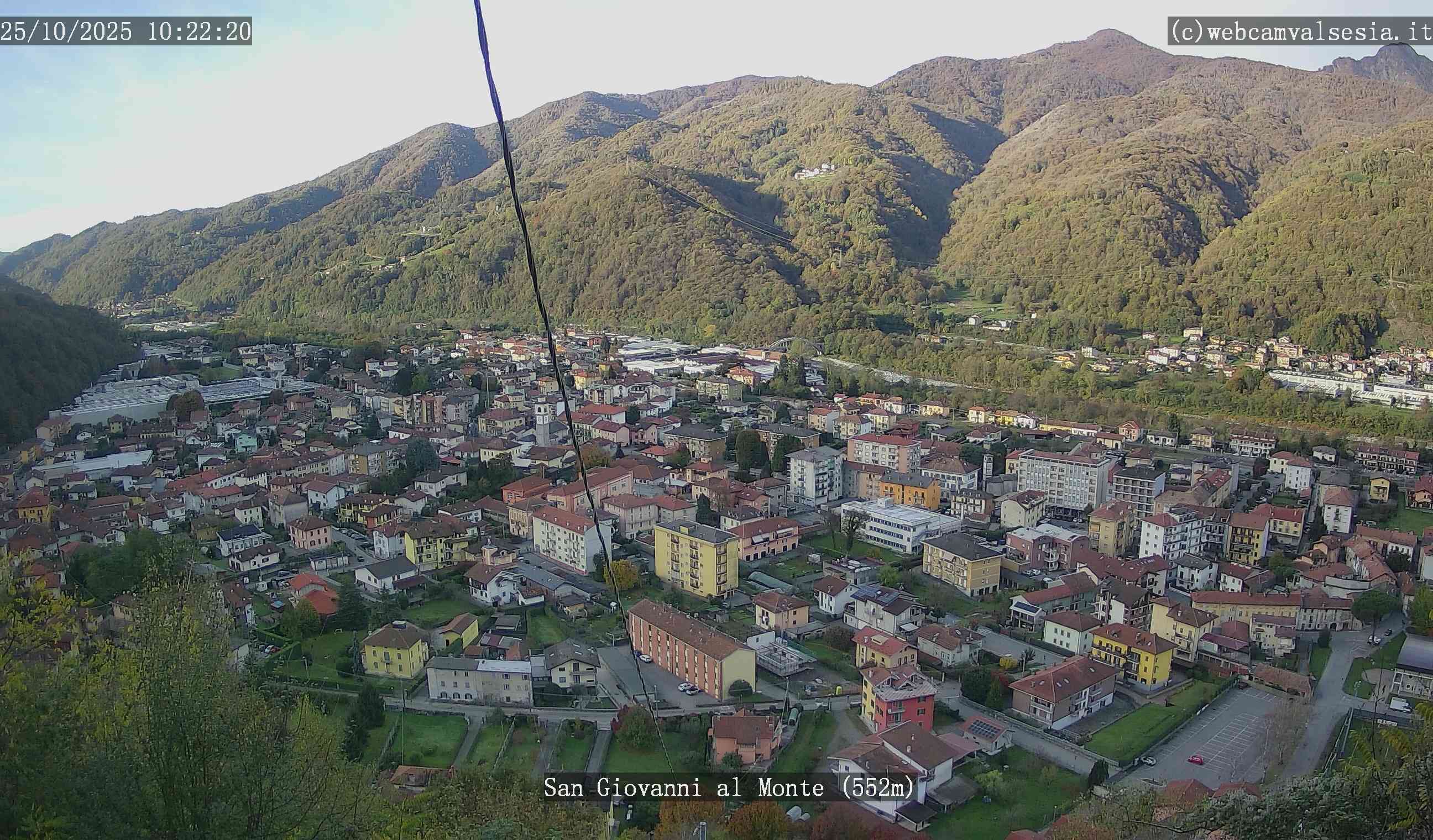 immagine della webcam nei dintorni di Scopa: webcam Quarona