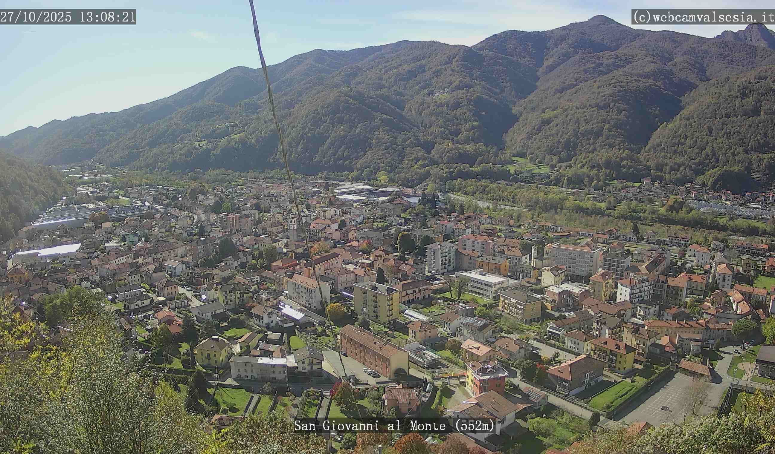 immagine della webcam nei dintorni di Alpe di Mera: webcam Quarona
