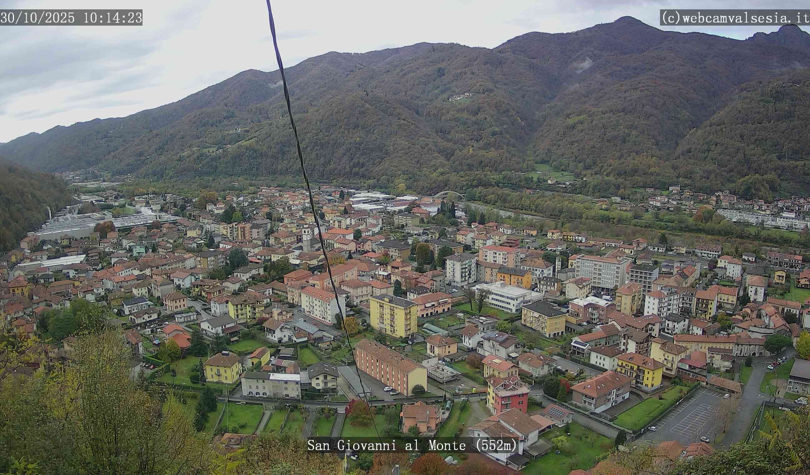 immagine della webcam nei dintorni di Veglio: webcam Quarona