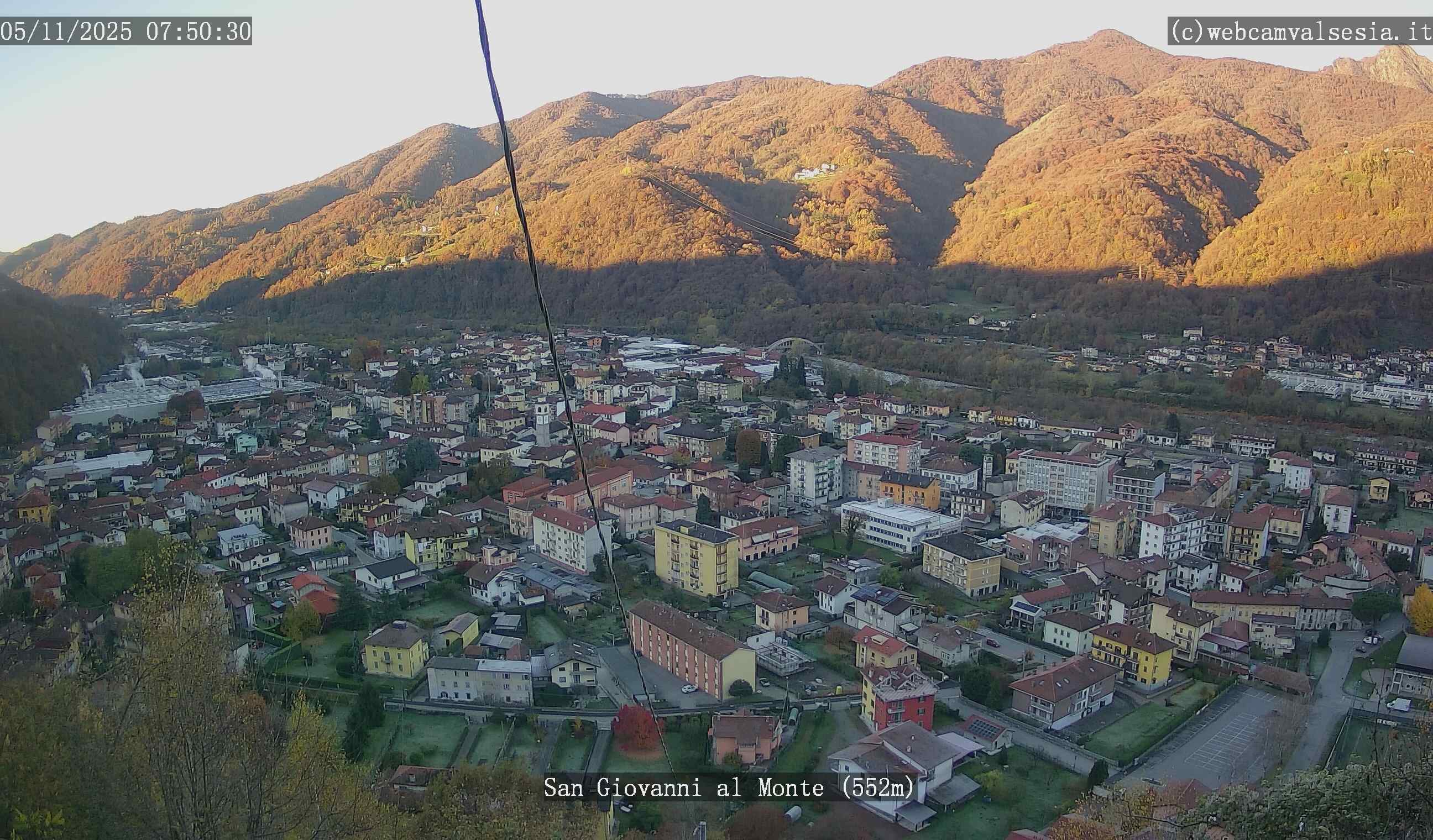 immagine della webcam nei dintorni di Boccioleto: webcam Quarona