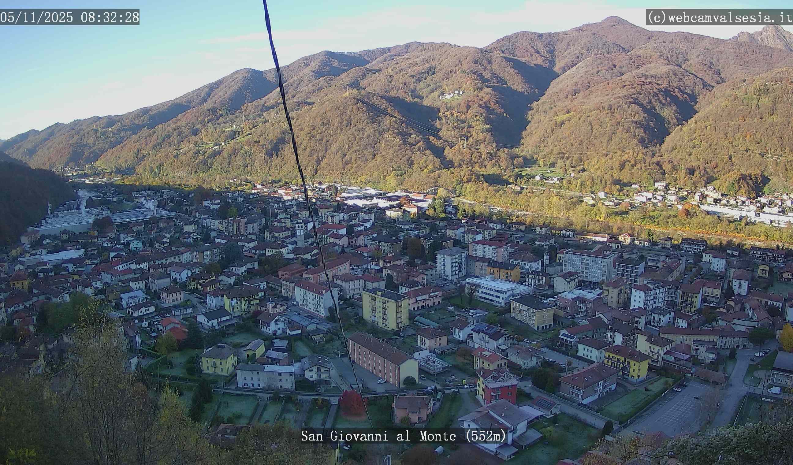 immagine della webcam nei dintorni di Scopello: webcam Quarona