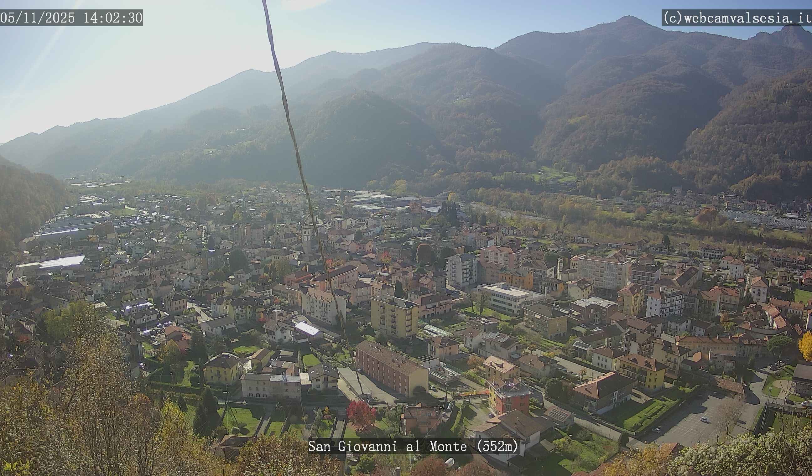 immagine della webcam nei dintorni di Grignasco: webcam Quarona