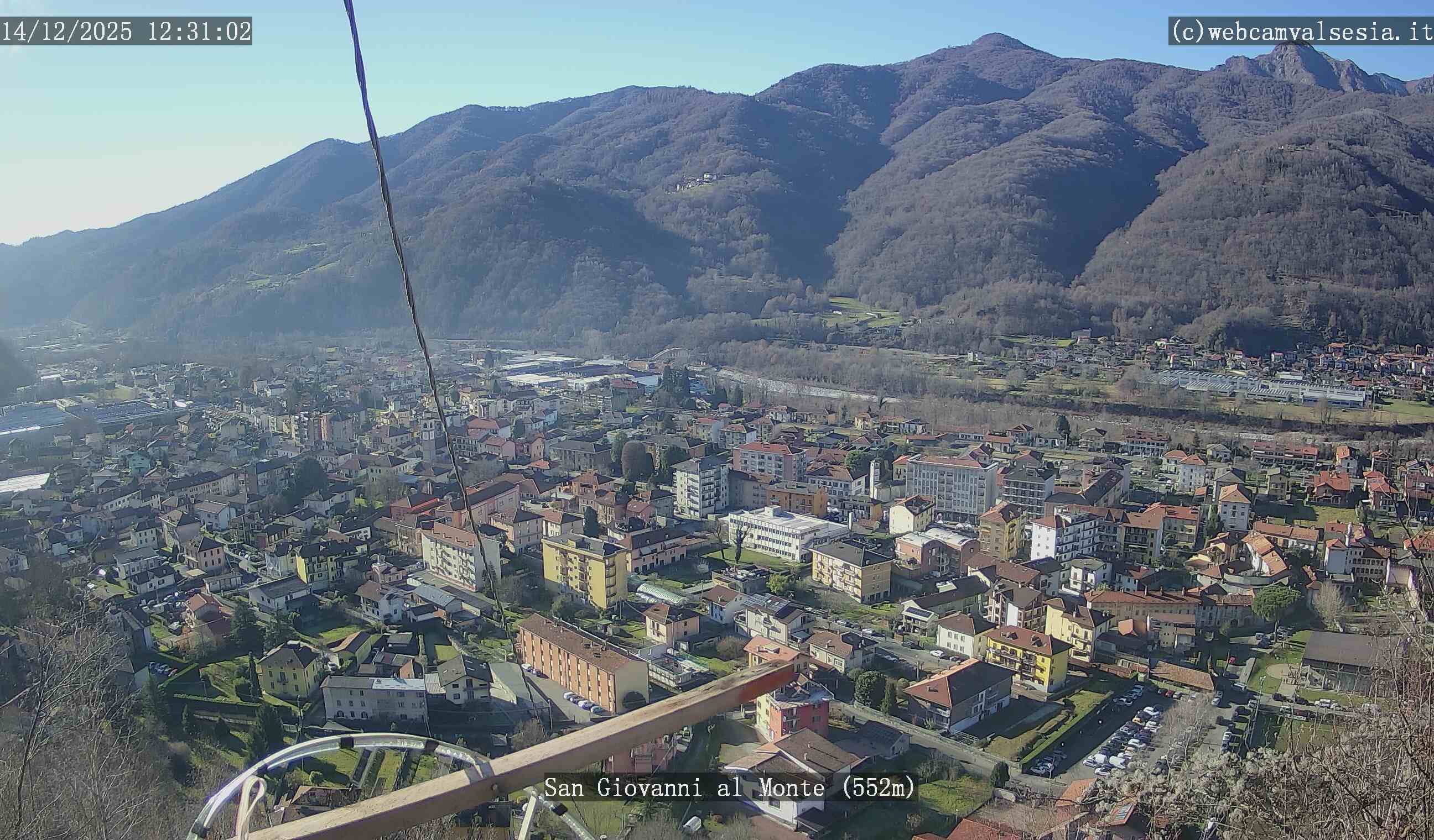 immagine della webcam nei dintorni di Gattinara: webcam Quarona