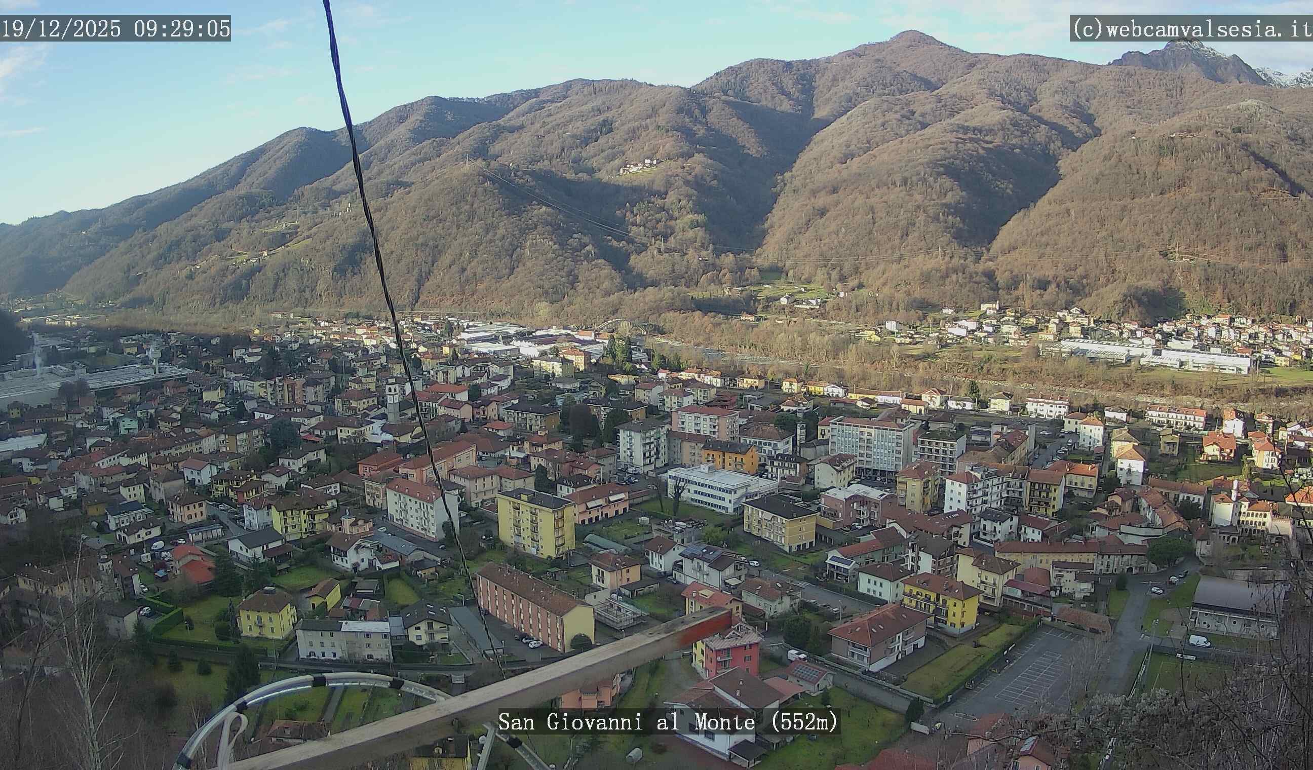 immagine della webcam nei dintorni di Alpe di Mera: webcam Quarona