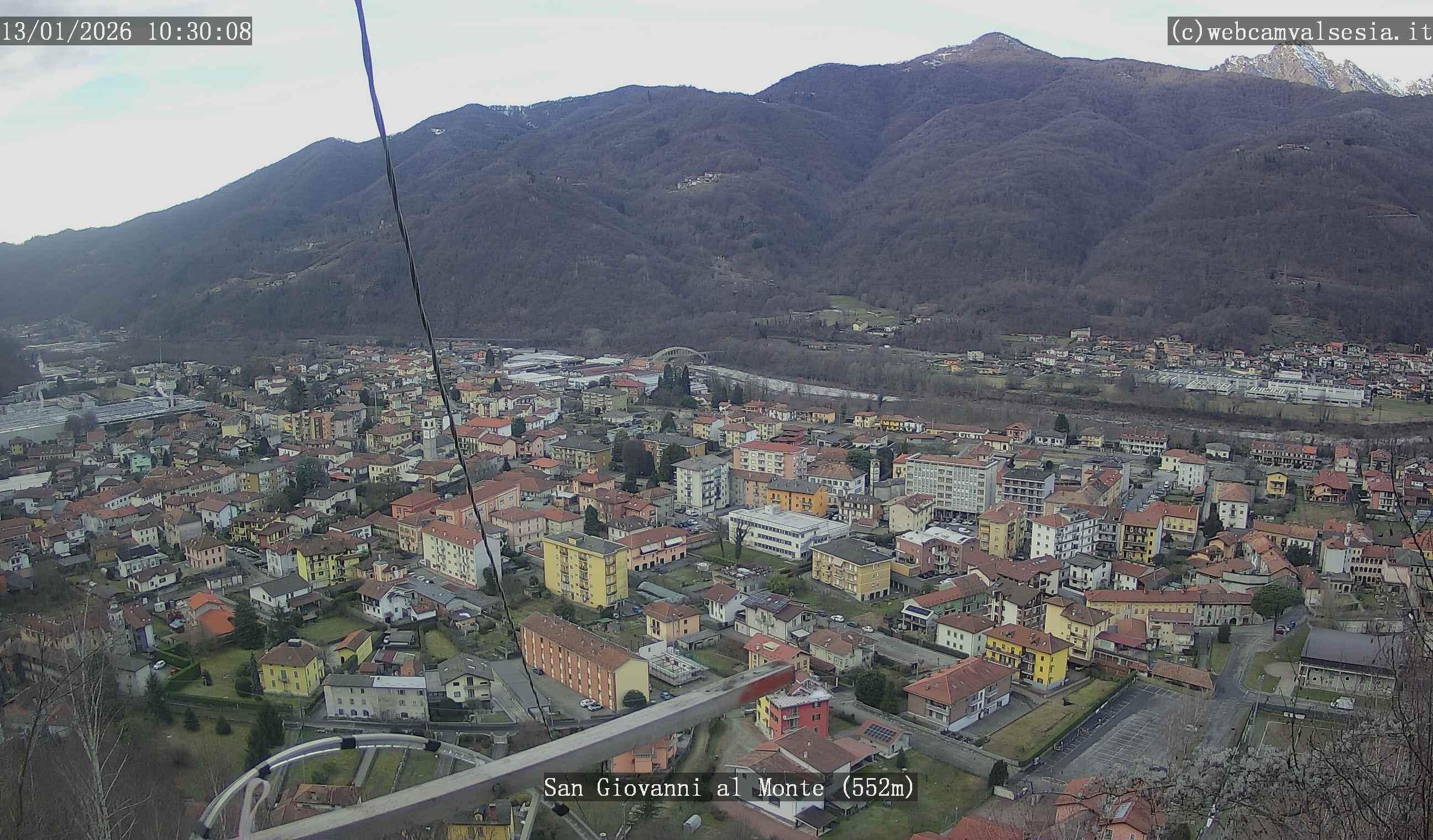 immagine della webcam nei dintorni di Fobello: webcam Quarona