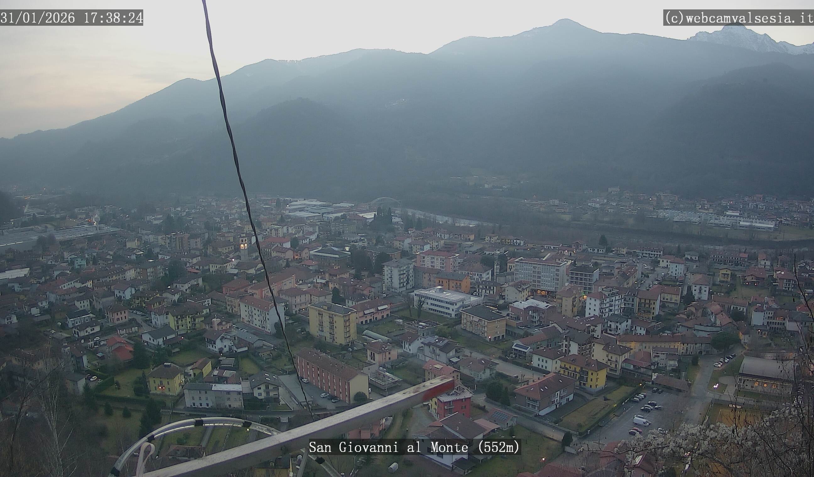 immagine della webcam nei dintorni di Scopello: webcam Quarona