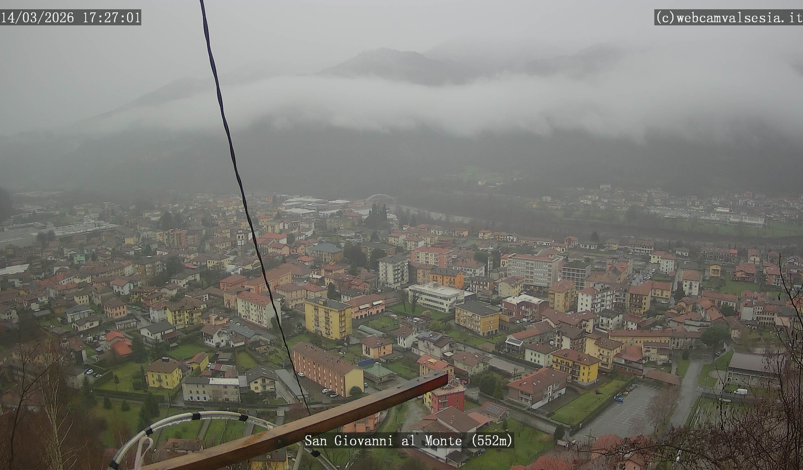 immagine della webcam nei dintorni di Bielmonte: webcam Quarona