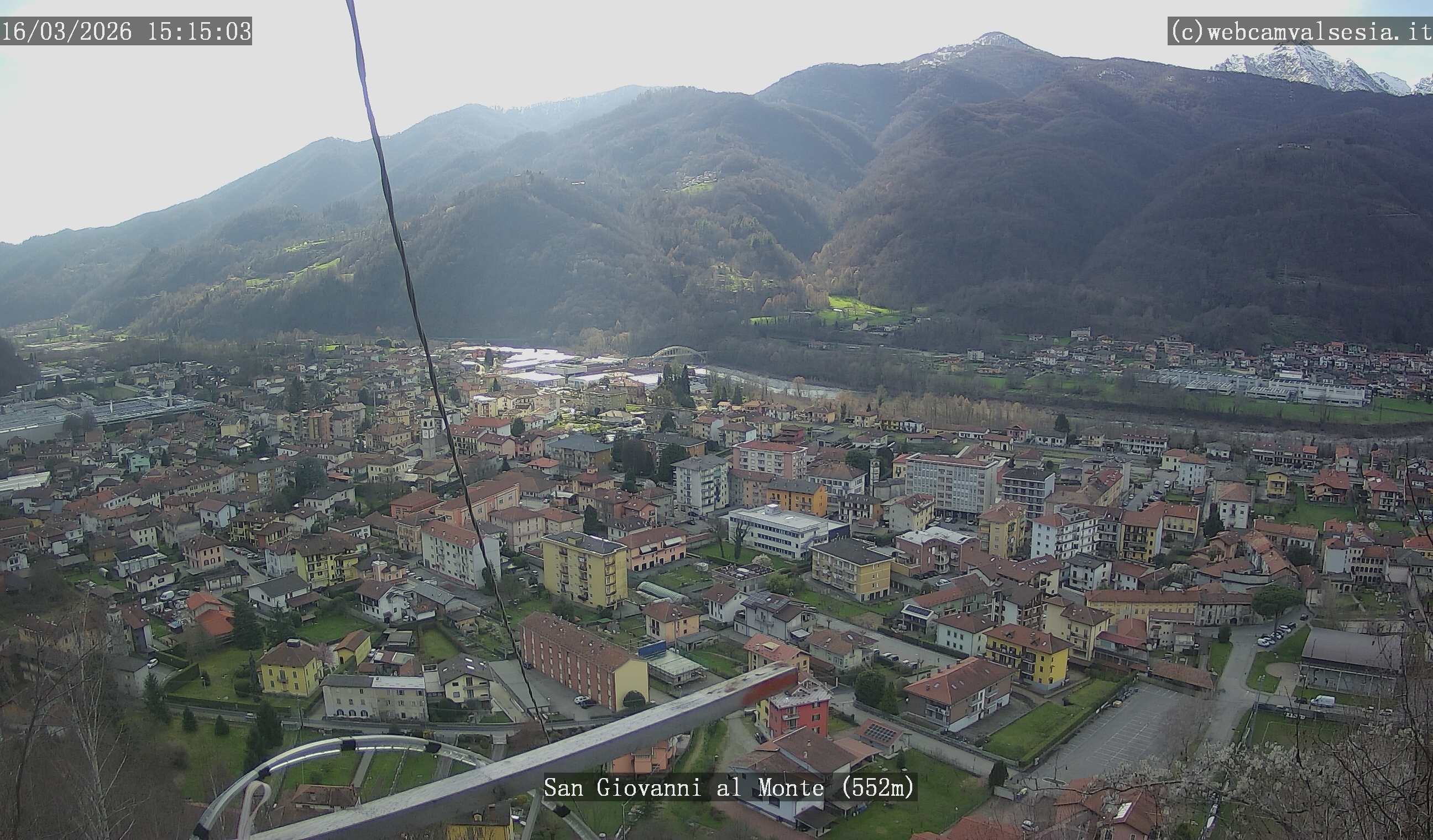 immagine della webcam nei dintorni di Gattinara: webcam Quarona