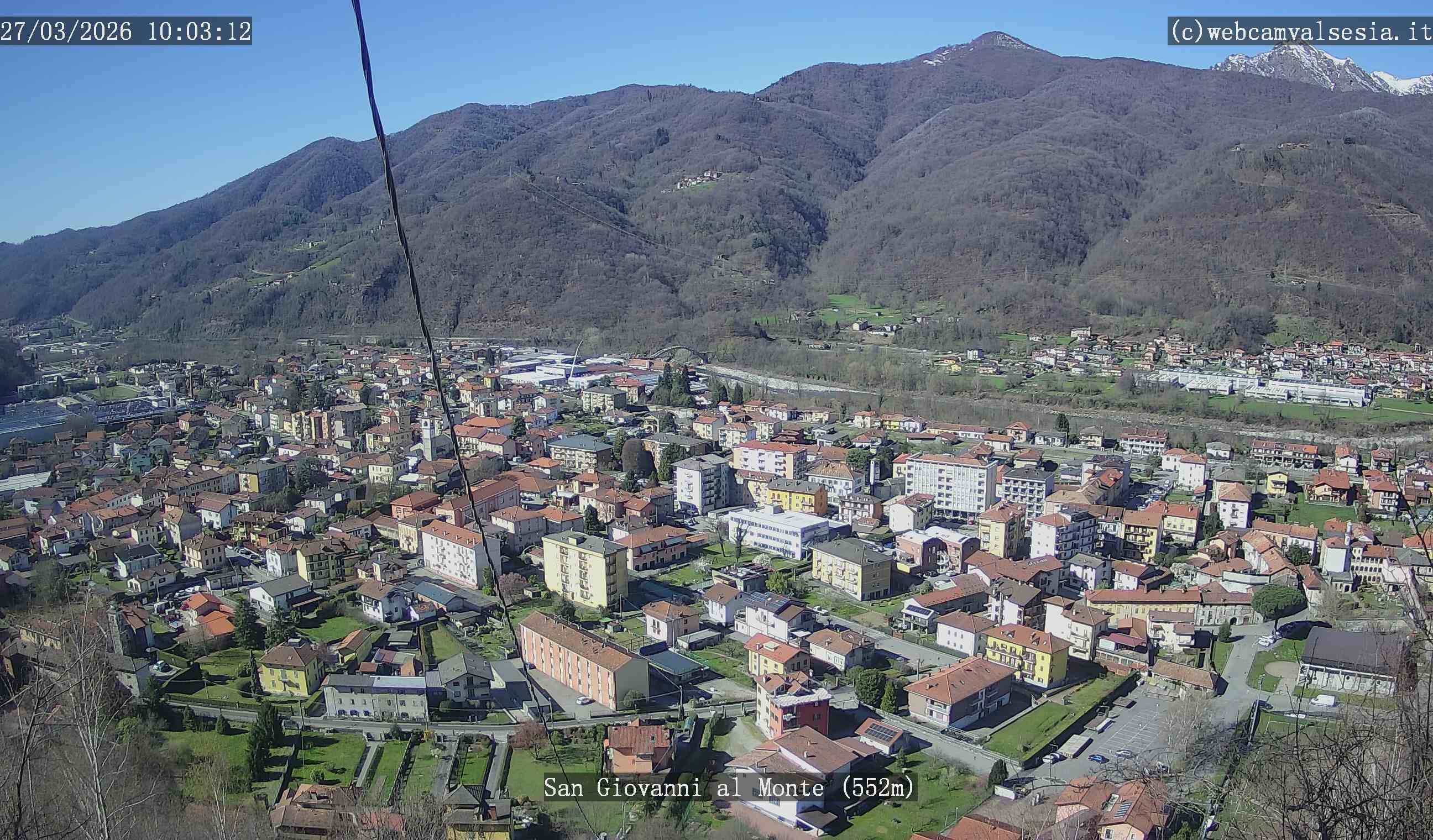 immagine della webcam nei dintorni di Fontaneto d'Agogna: webcam Quarona