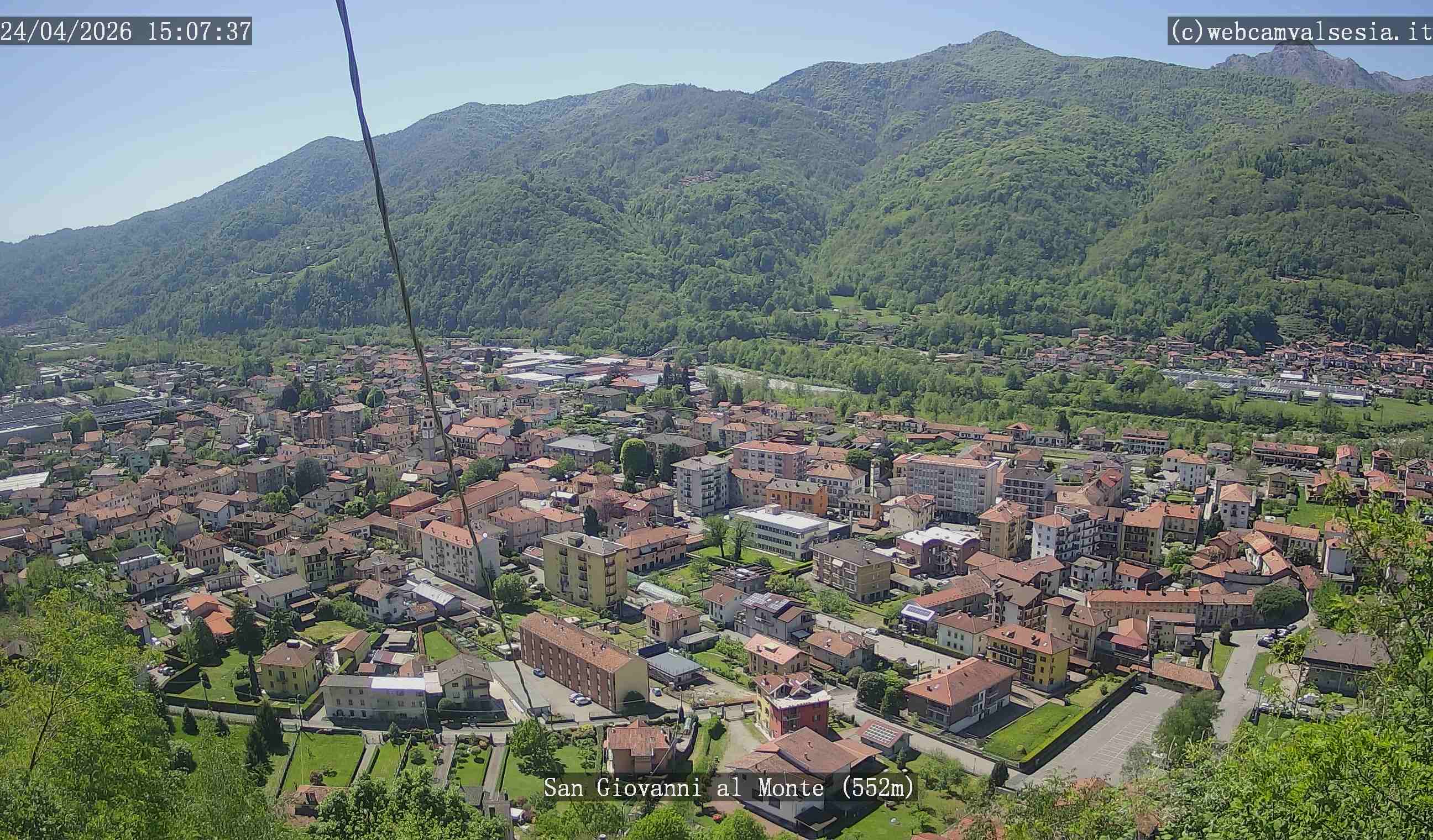 immagine della webcam nei dintorni di Balmuccia: webcam Quarona