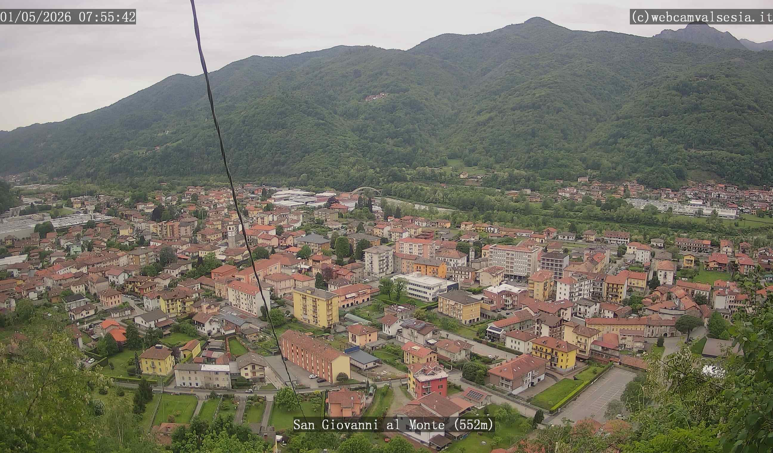 immagine della webcam nei dintorni di Piode: webcam Quarona