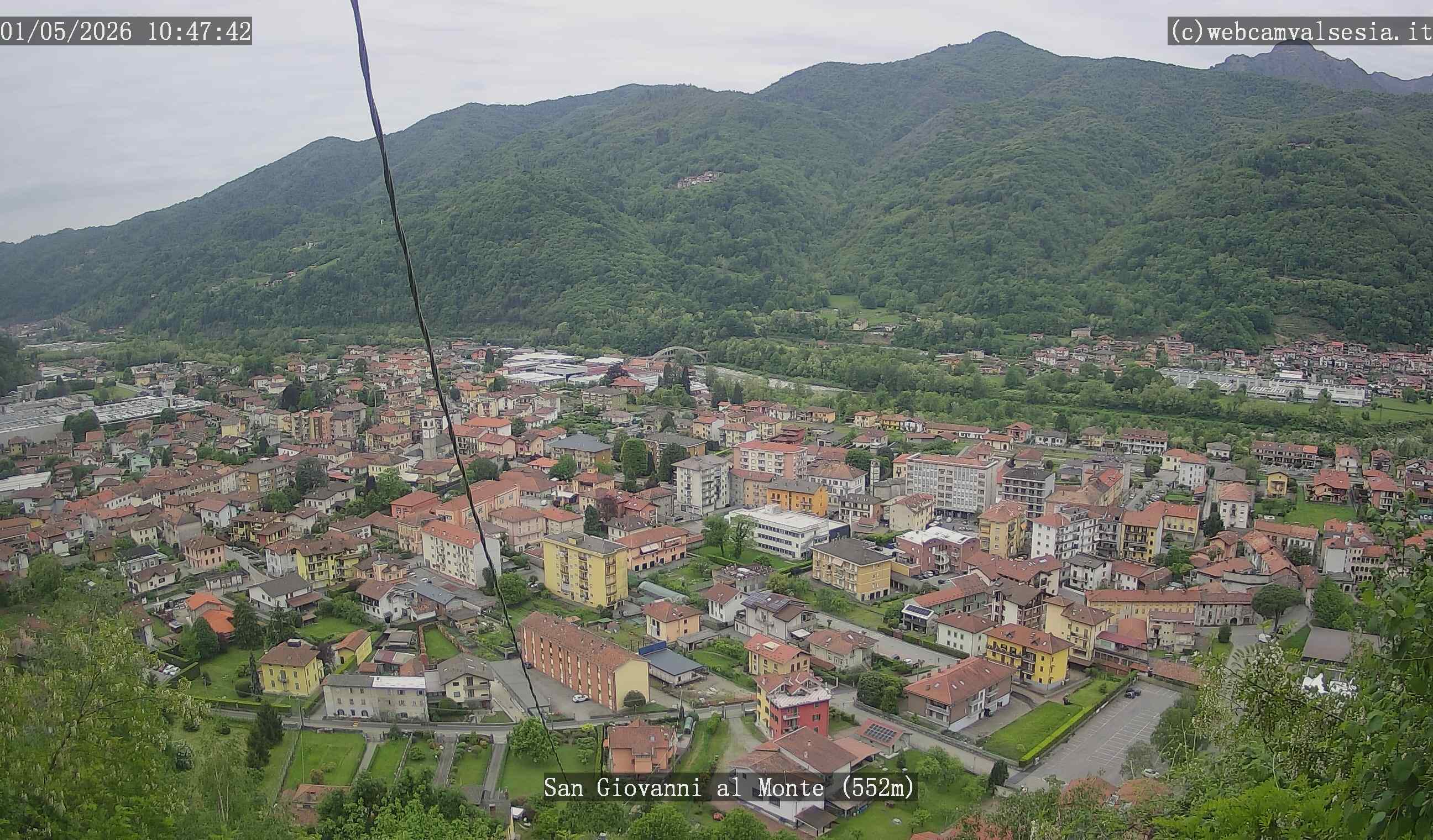 immagine della webcam nei dintorni di Scopa: webcam Quarona