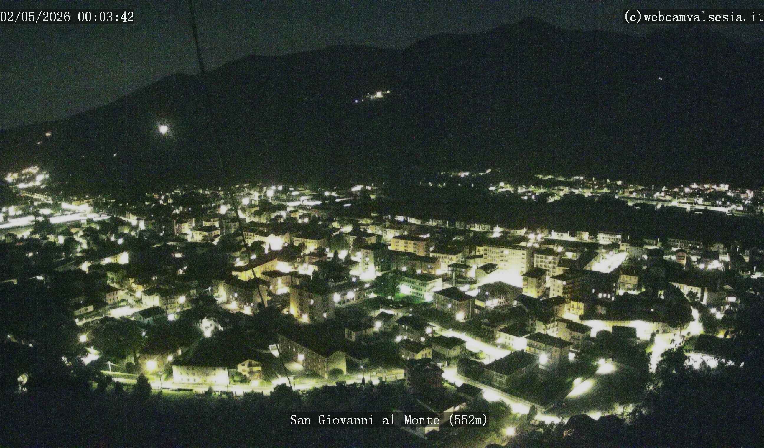 immagine della webcam nei dintorni di Lozzolo: webcam Quarona