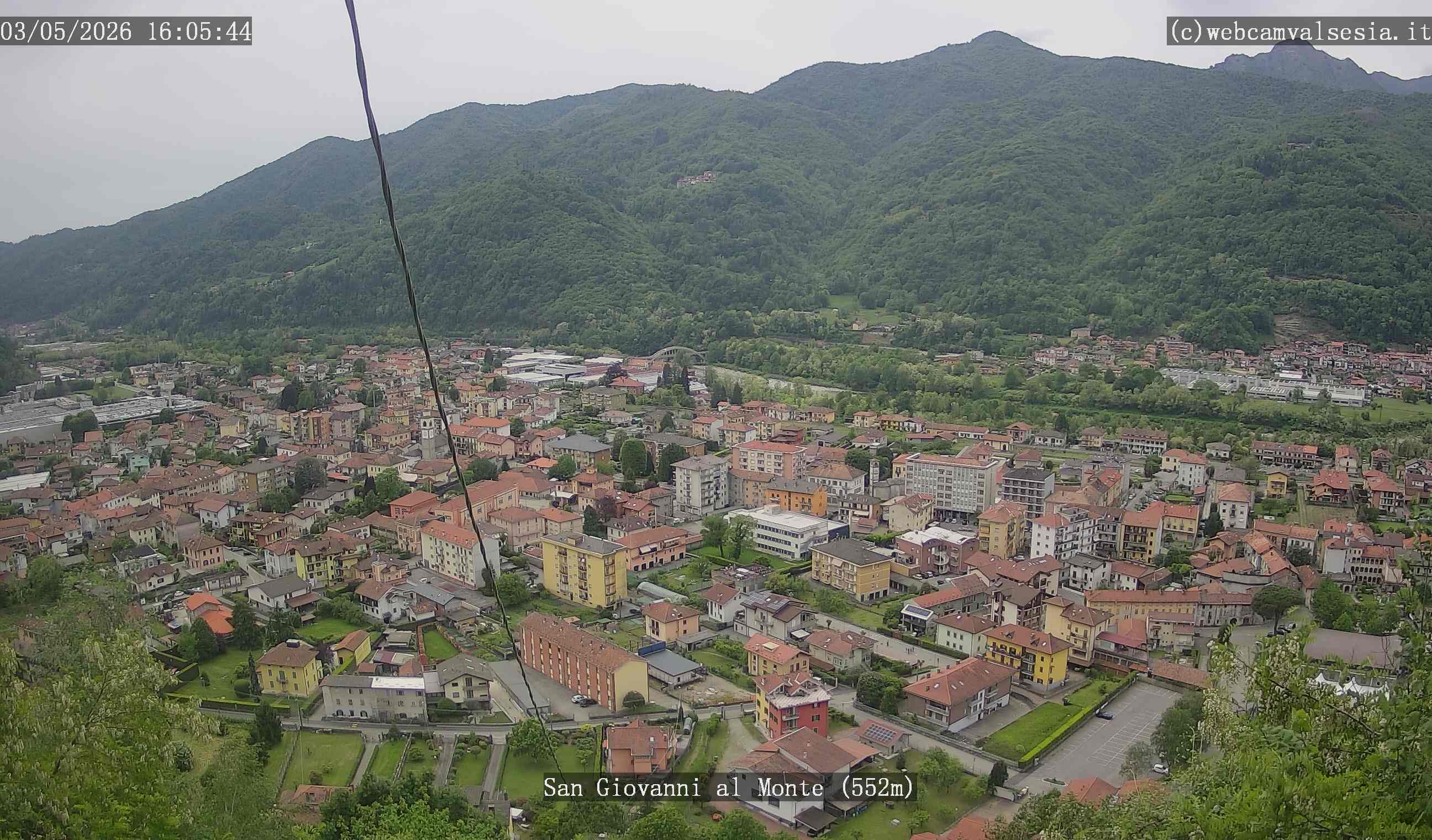 immagine della webcam nei dintorni di Gattinara: webcam Quarona