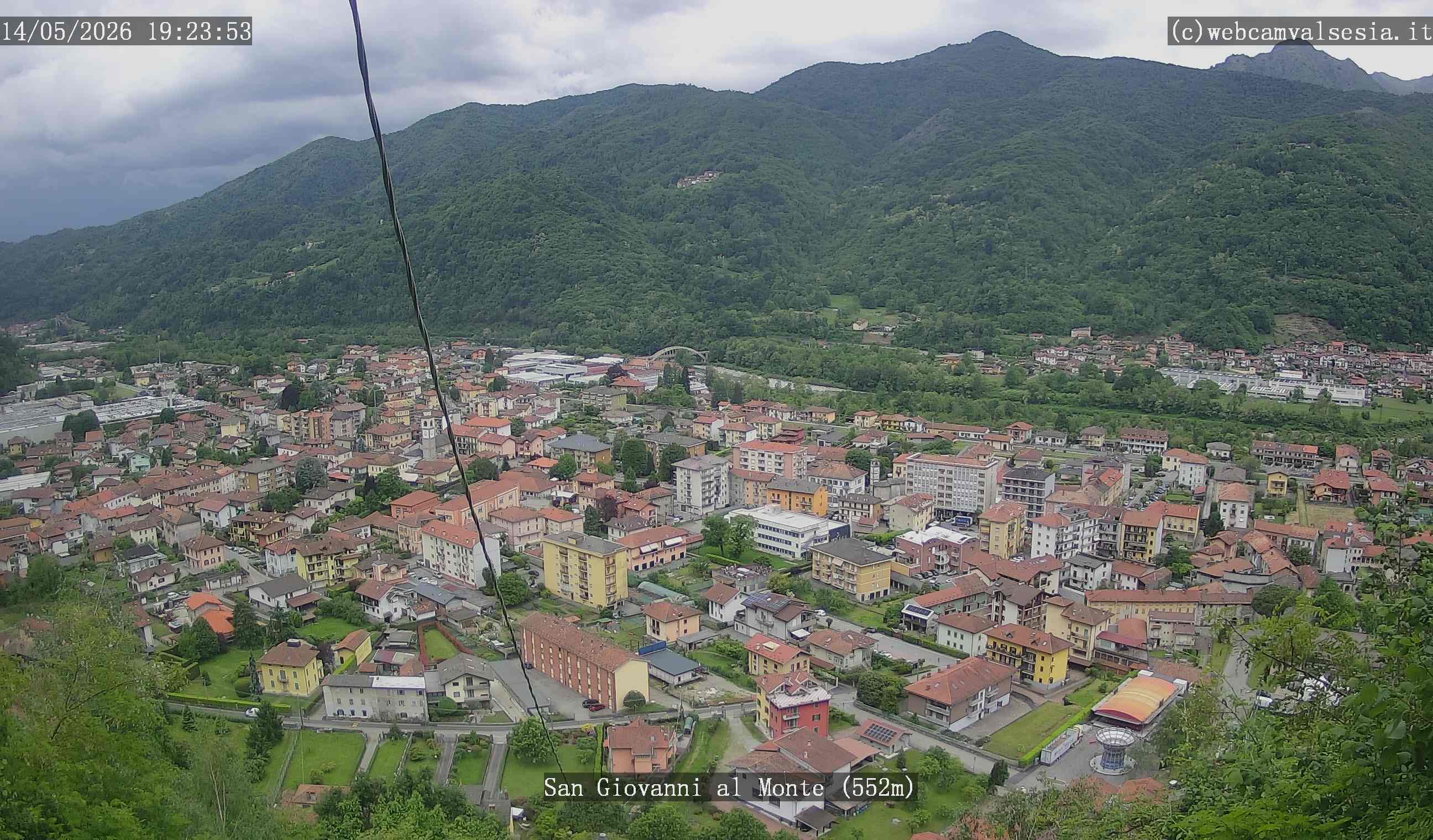 immagine della webcam nei dintorni di Orta San Giulio: webcam Quarona