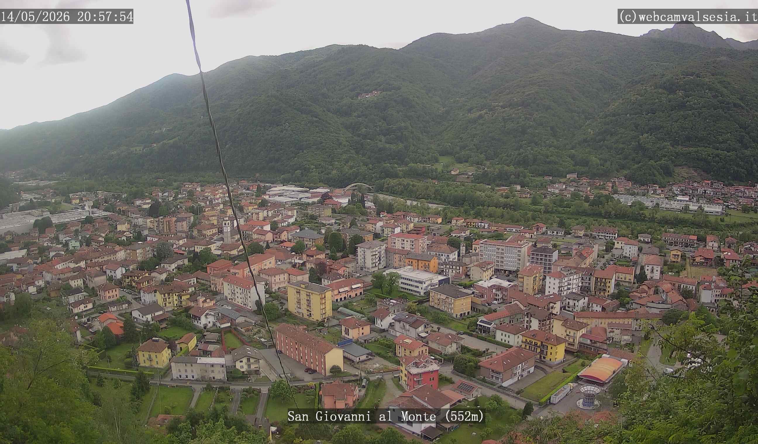 immagine della webcam nei dintorni di Cavaglio d'Agogna: webcam Quarona