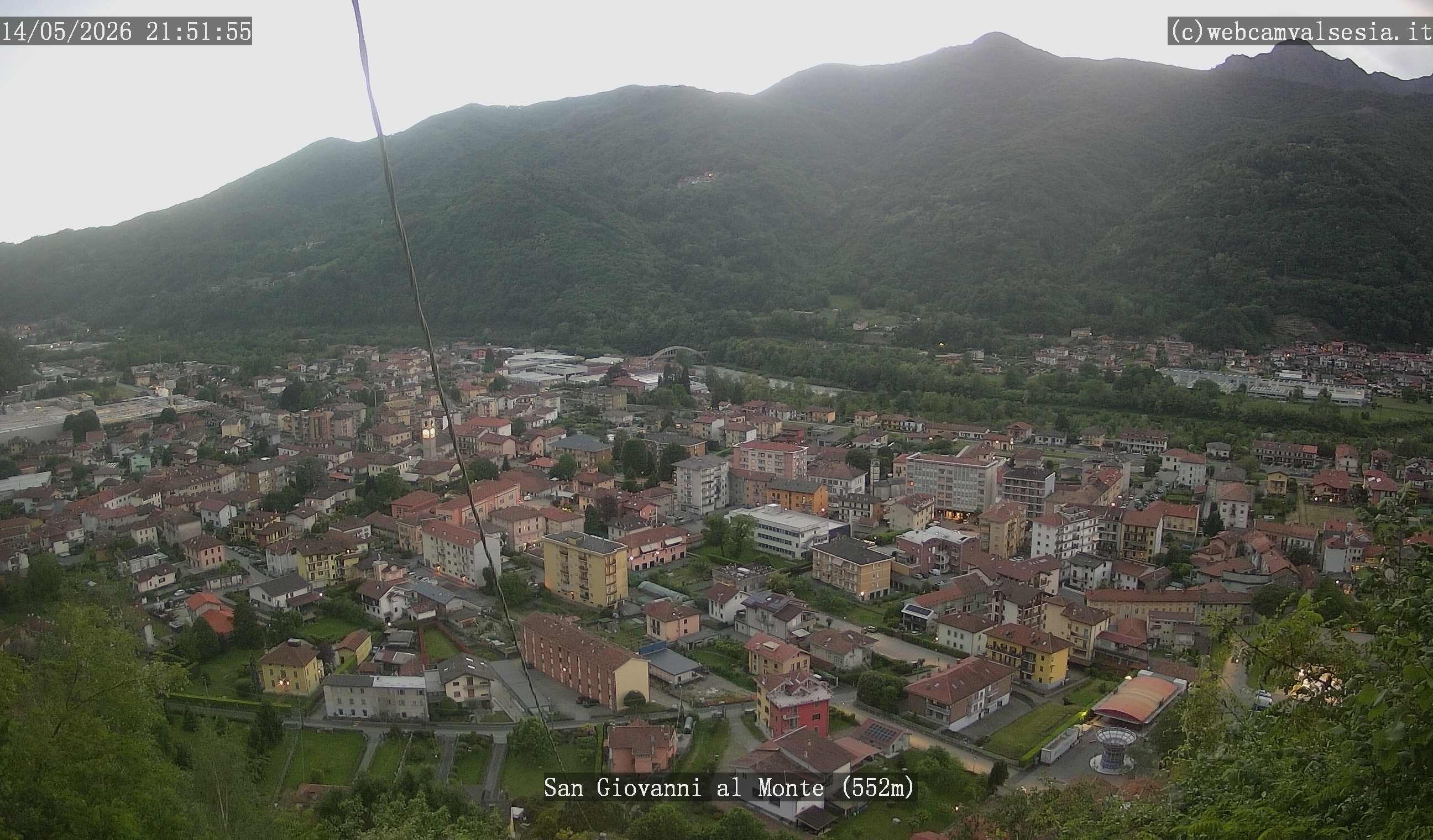 immagine della webcam nei dintorni di Cavaglio d'Agogna: webcam Quarona