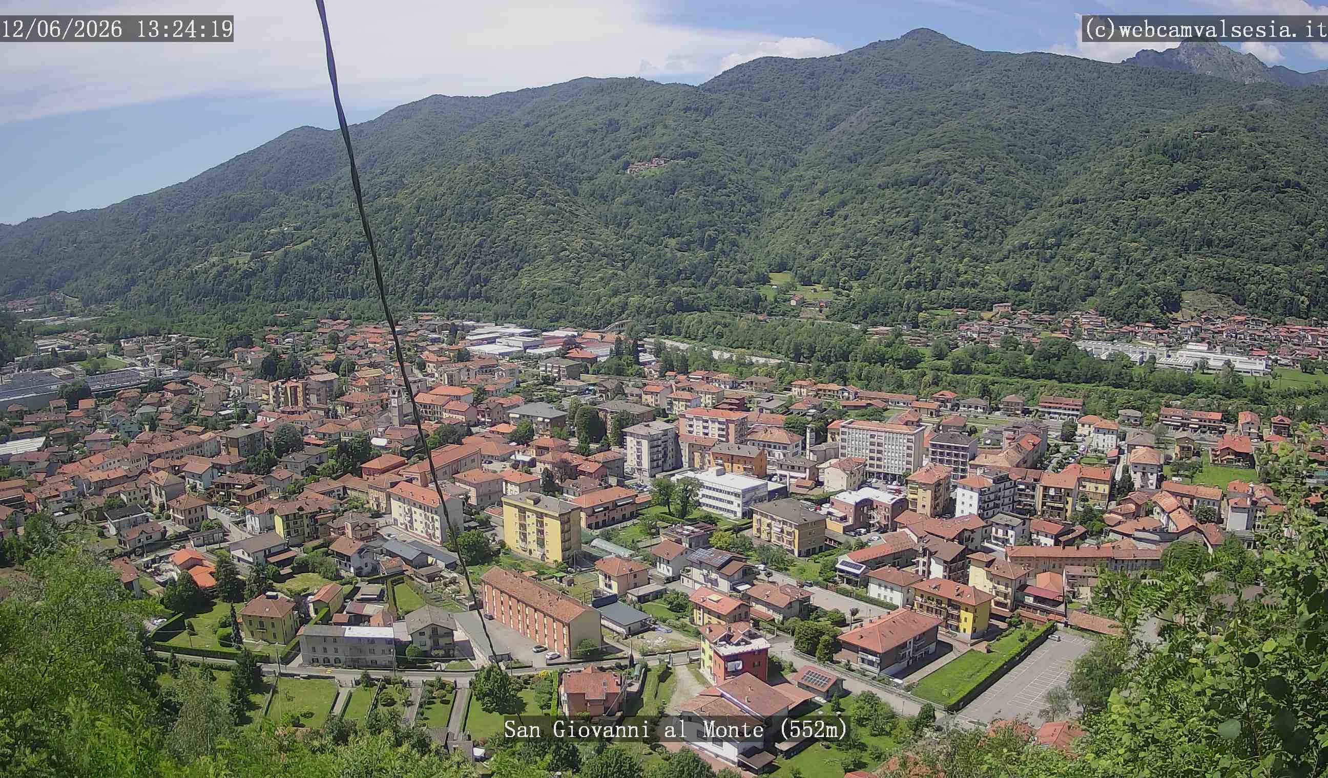 immagine della webcam nei dintorni di Balmuccia: webcam Quarona