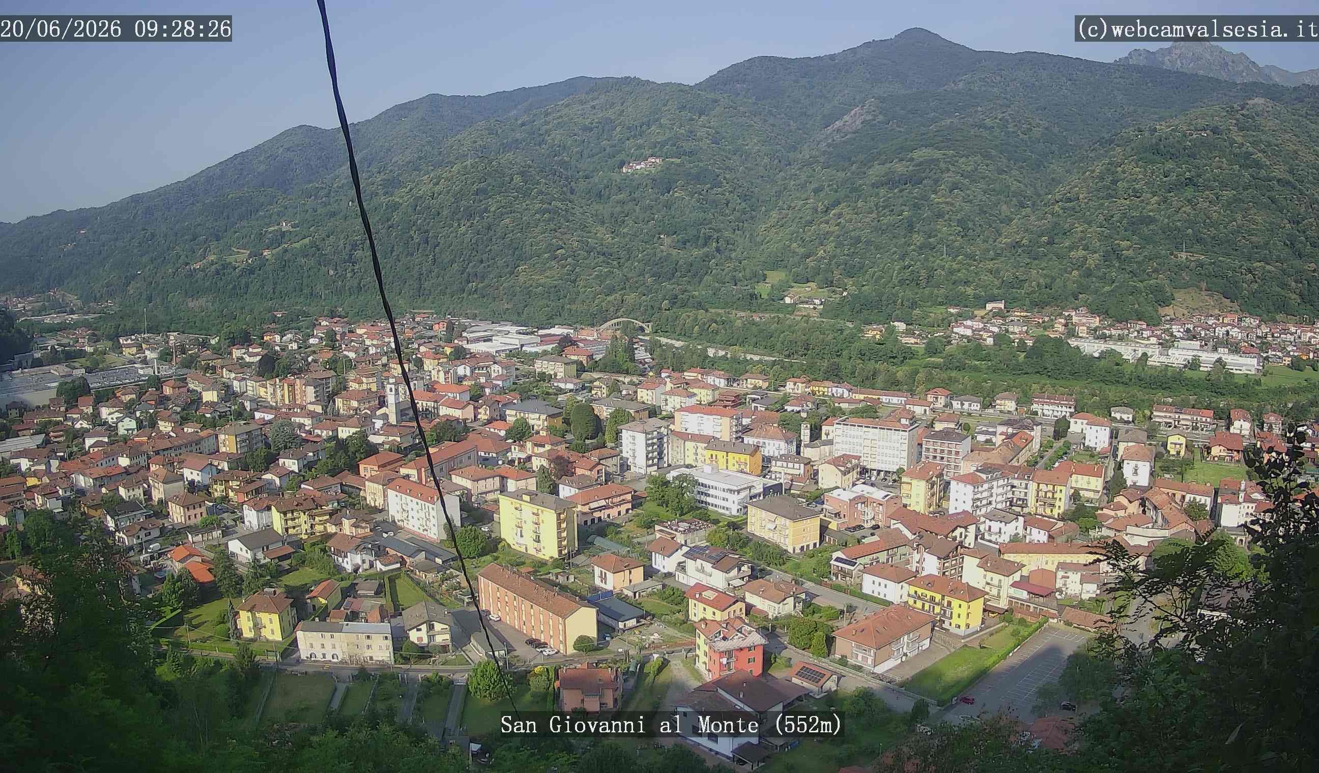immagine della webcam nei dintorni di Scopello: webcam Quarona