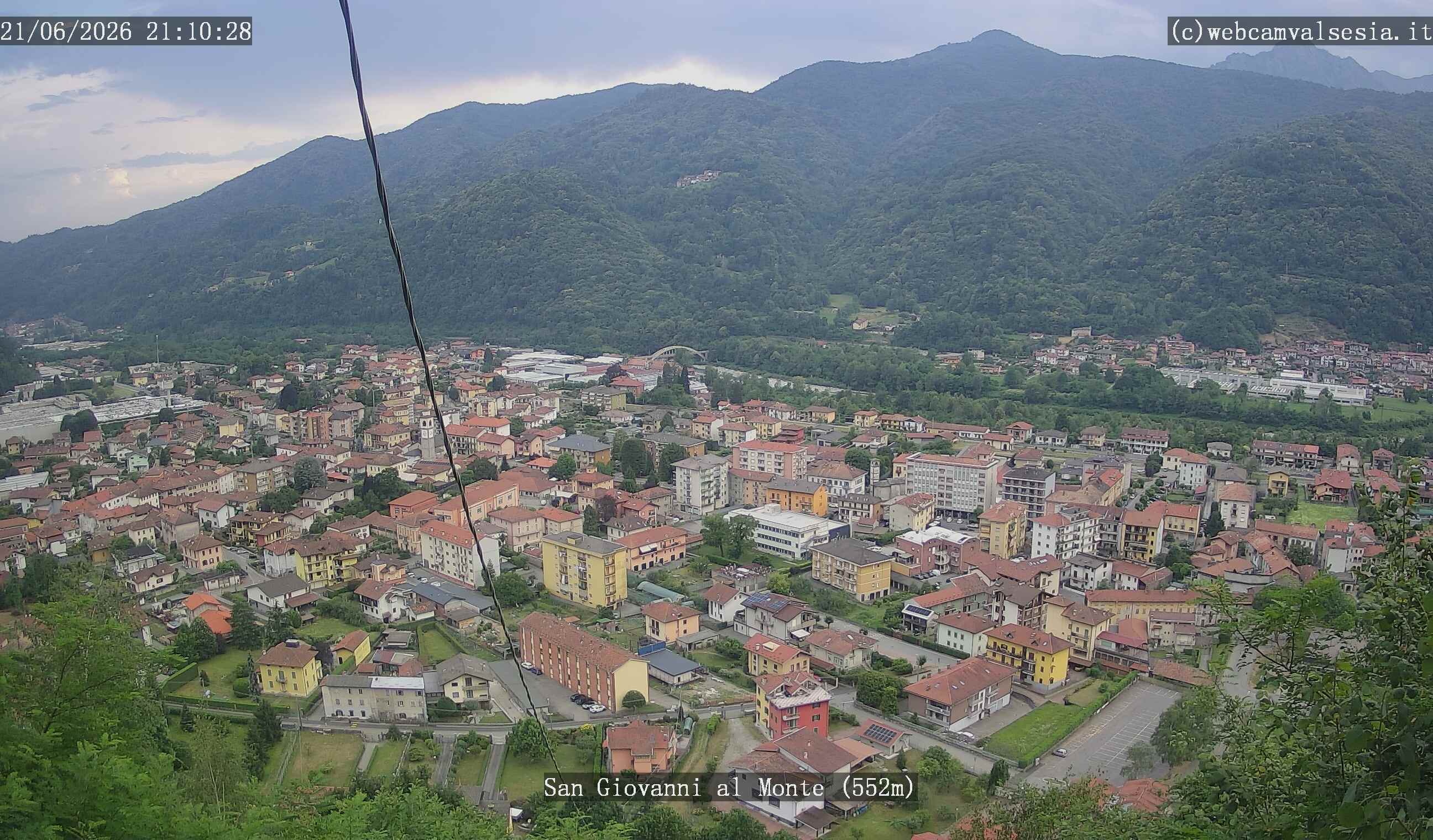 immagine della webcam nei dintorni di Alpe di Mera: webcam Quarona