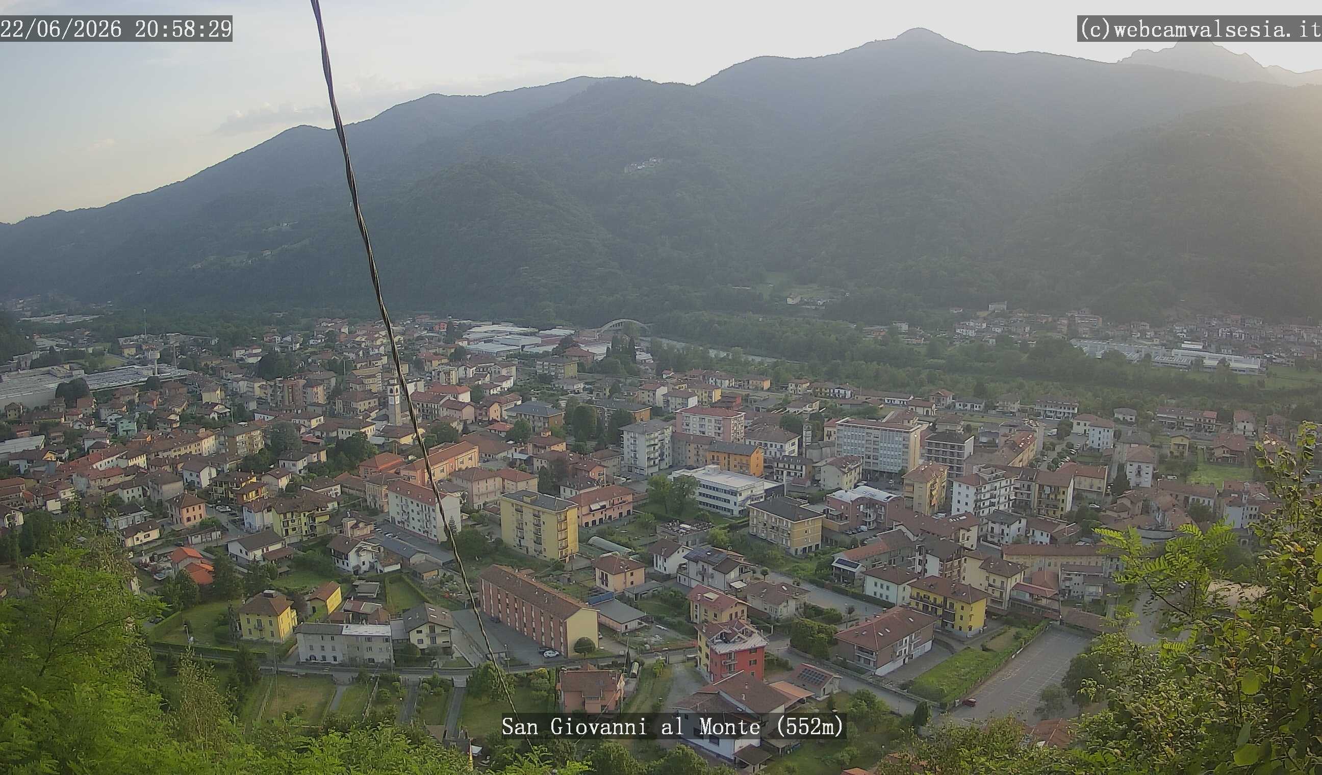 immagine della webcam nei dintorni di Gattinara: webcam Quarona