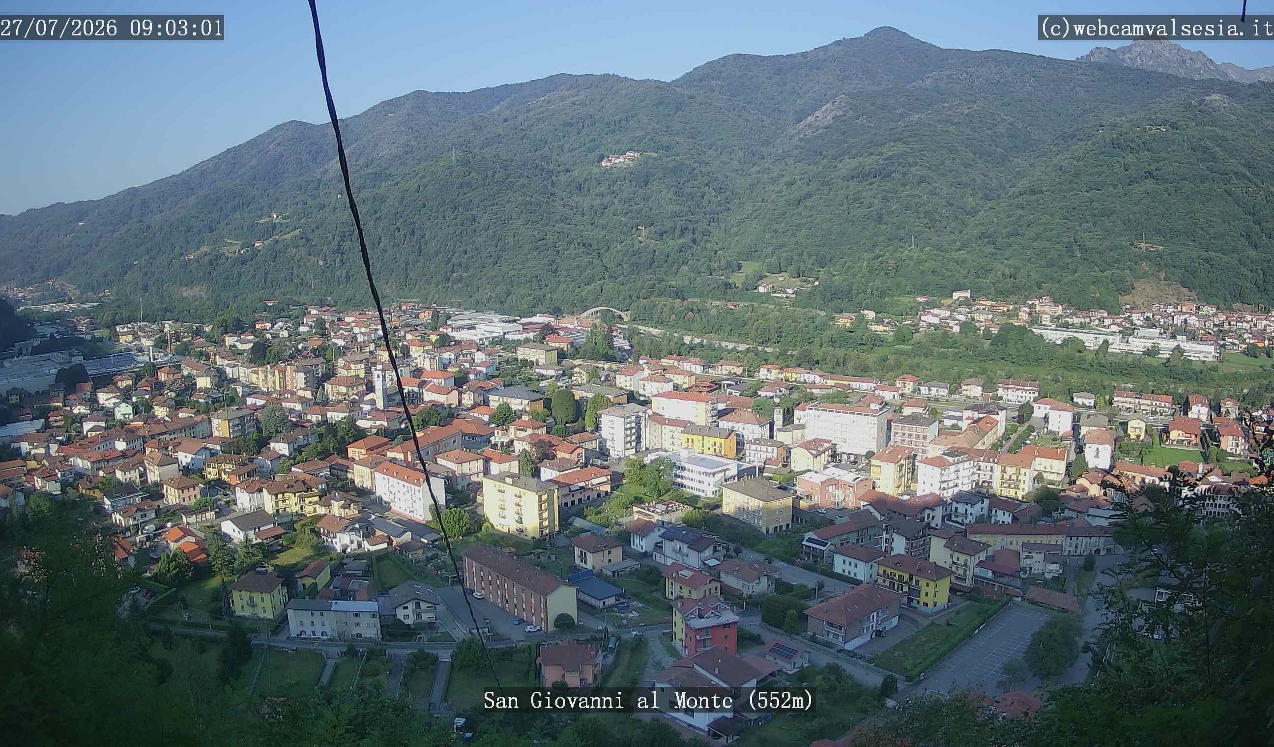 immagine della webcam nei dintorni di Gattinara: webcam Quarona