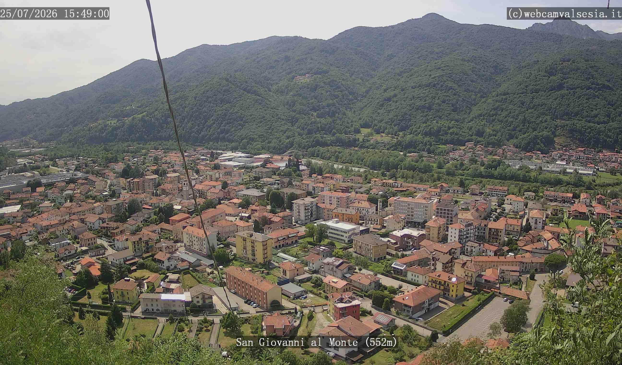 immagine della webcam nei dintorni di Briga Novarese: webcam Quarona