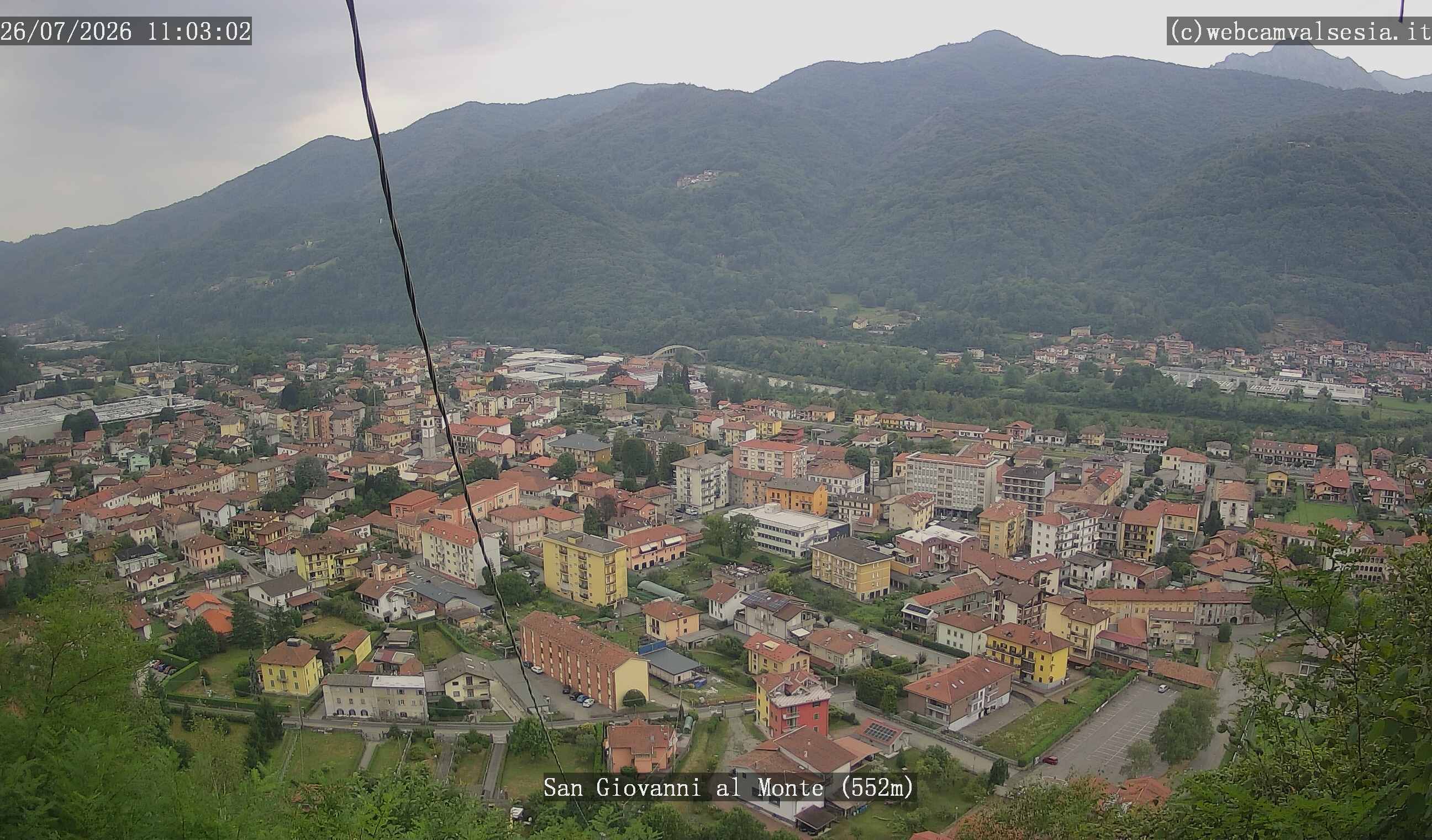 immagine della webcam nei dintorni di Grignasco: webcam Quarona