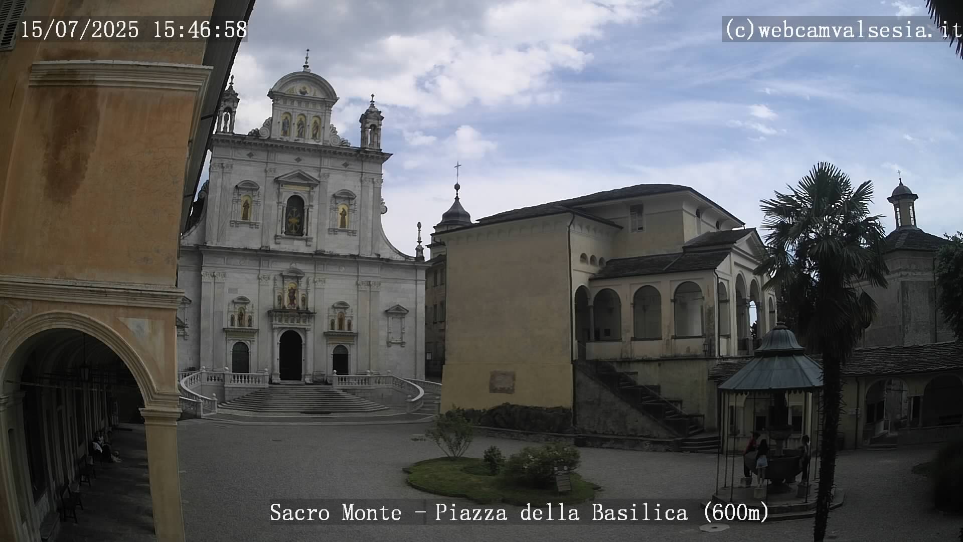 immagine della webcam nei dintorni di Borgosesia: webcam Varallo