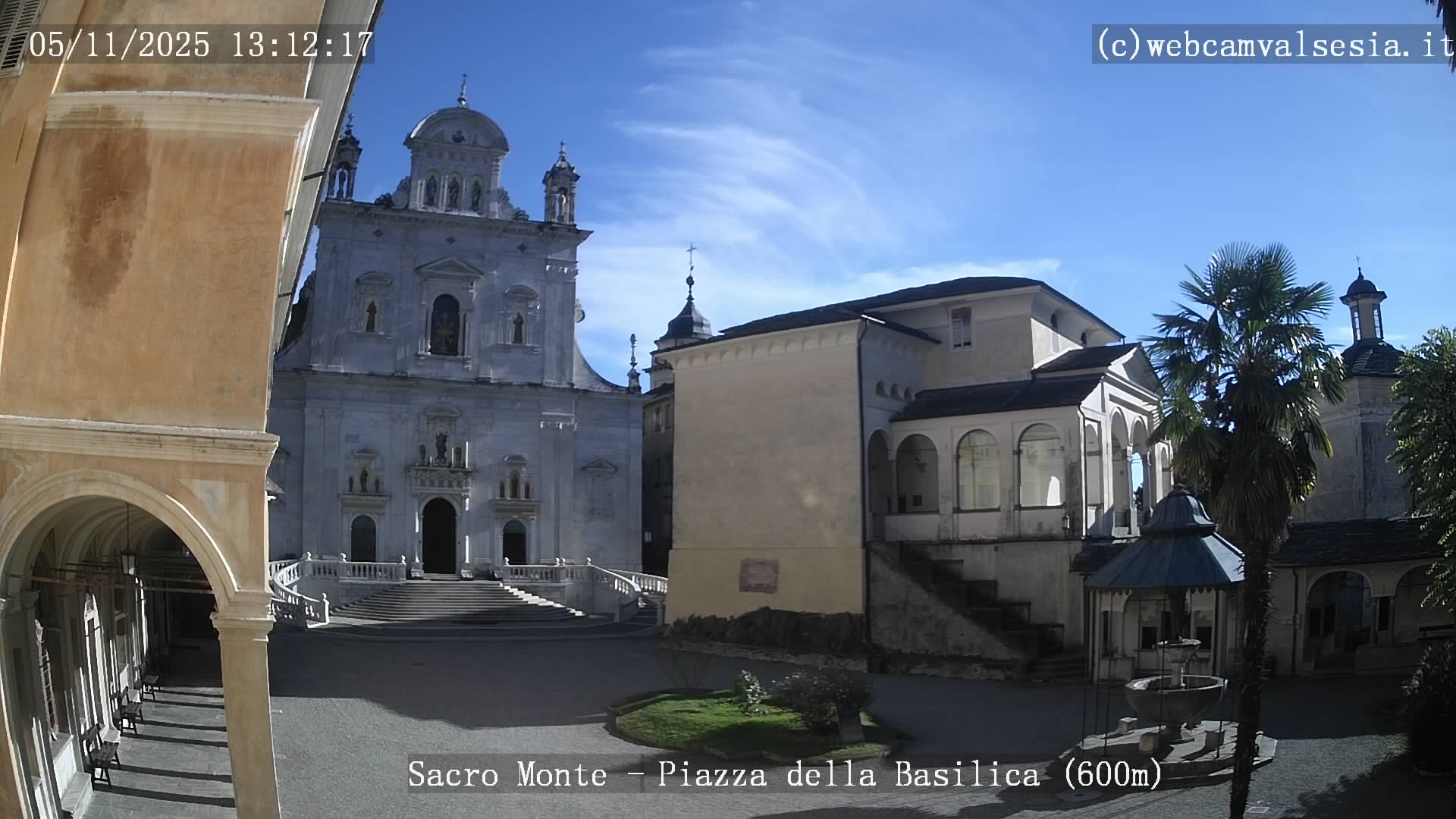 immagine della webcam nei dintorni di Grignasco: webcam Varallo