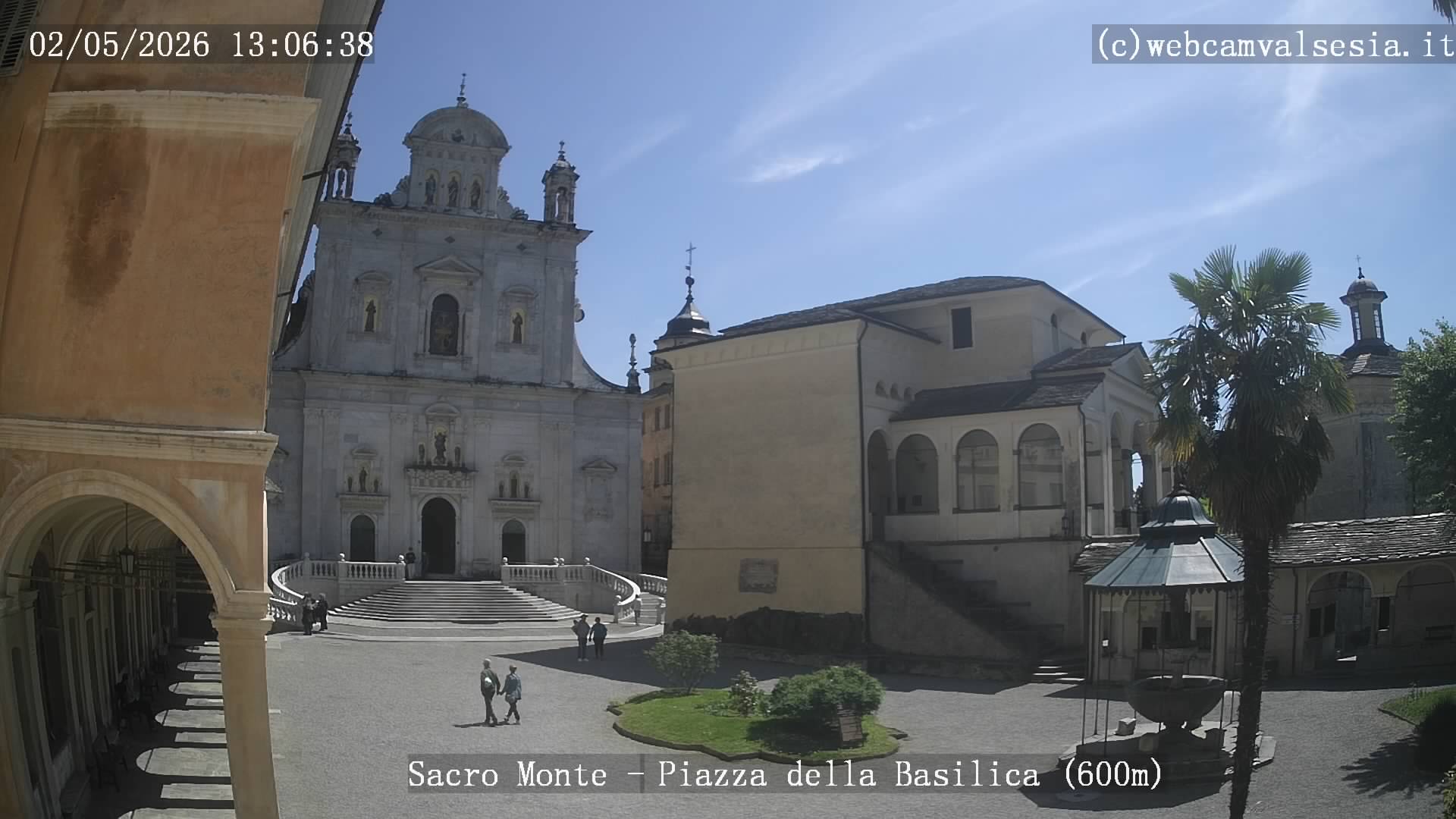 immagine della webcam nei dintorni di Casale Corte Cerro: webcam Varallo