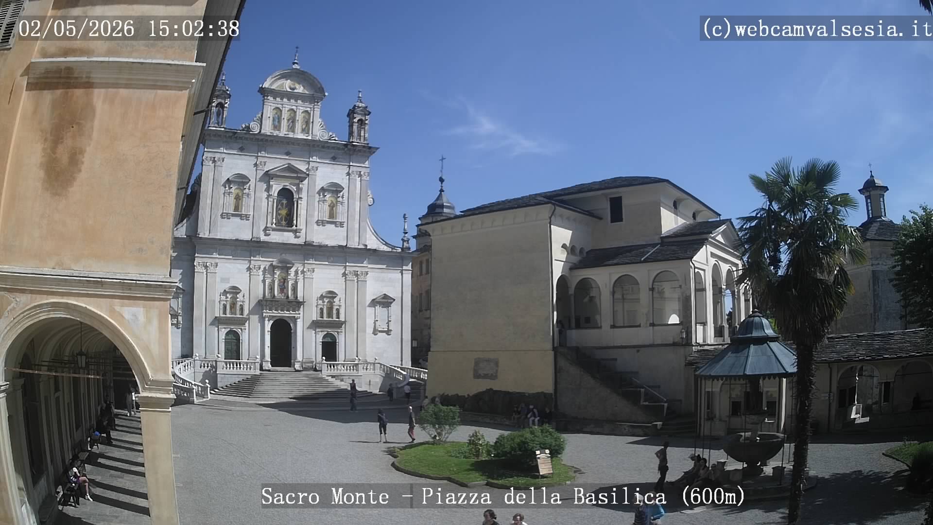 immagine della webcam nei dintorni di Alpe di Mera: webcam Varallo