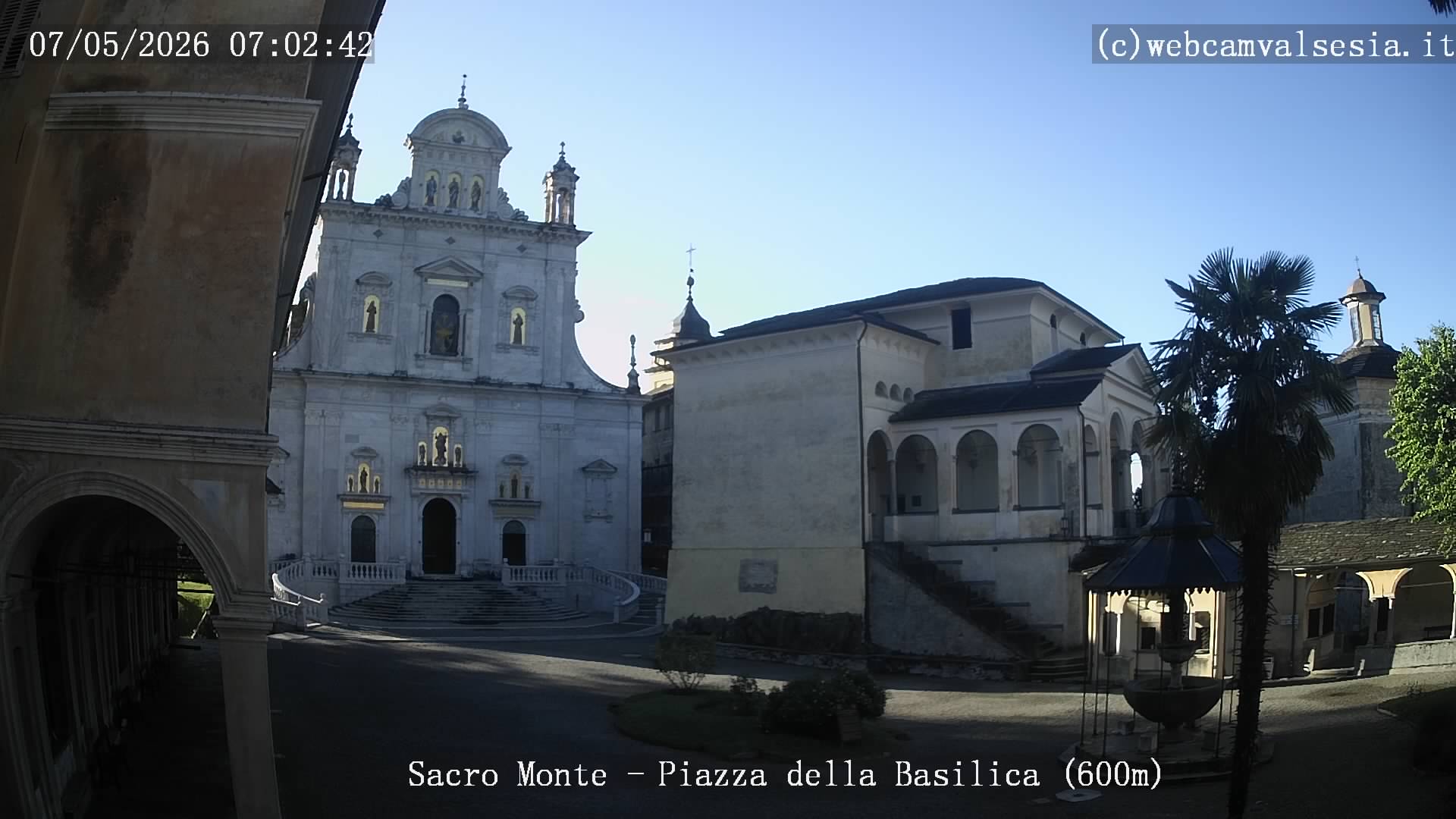 immagine della webcam nei dintorni di Alpe di Mera: webcam Varallo