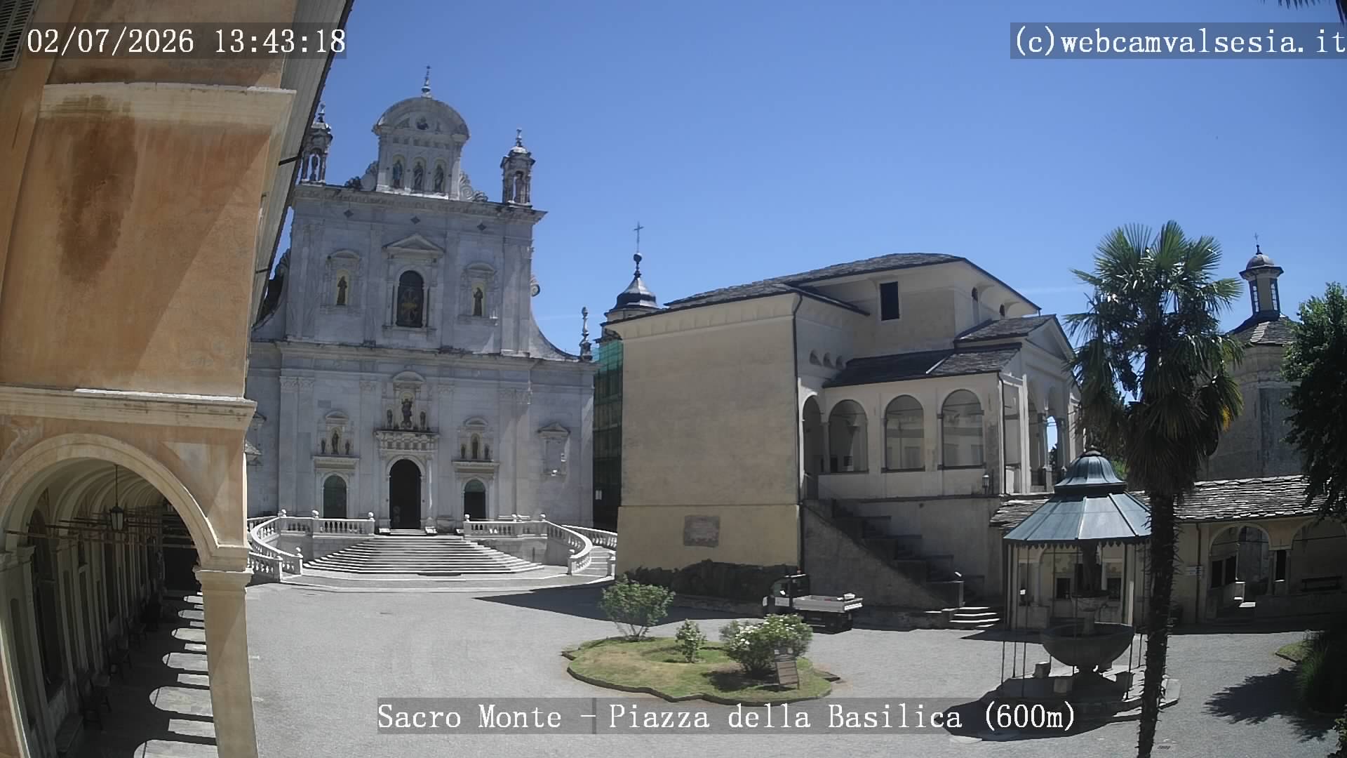 immagine della webcam nei dintorni di Borgosesia: webcam Varallo